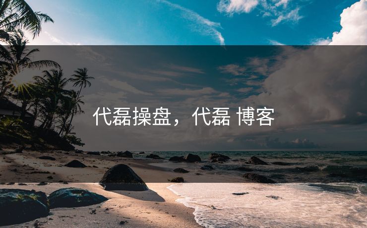 代磊操盘，代磊 博客